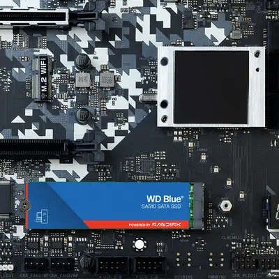 SanDisk Blue WD SA510 500 Go M.2 Série ATA III - Sandisk - Disque dur SSD - visuel 4