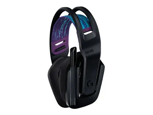 Logitech G G535, G535 Headset Logitech - visuel 1 - hello RSE - LÉGER ET CONFORTABLE