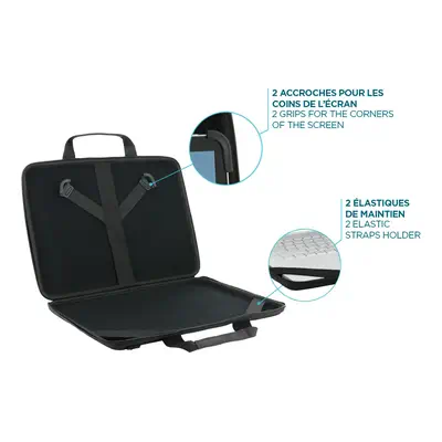 Mobilis TheOne 35,6 cm (14") Malette Noir - Sacoche & Housse - visuel 4