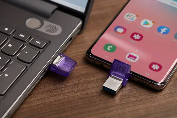 256 Go DataTraveler microDuo 3C 200 Mo/s dual USB-A + USB-C - Kingston - Adaptateur stockage - visuel 10