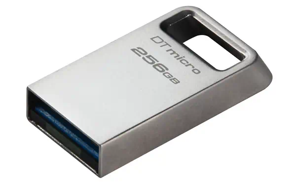 256 Go DataTraveler Micro 200 Mo/s Metal USB 3.2 Gen 1 - Kingston - Adaptateur stockage - visuel 3