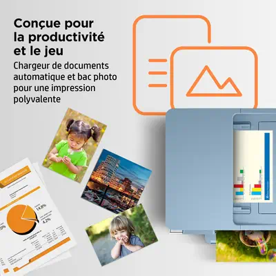 Envy Inspire 7921e Sans fil All-in-One Couleur Imprimante, Instant Ink; Impression photo - HP - Multifonctions Jet d'encre - visuel 10