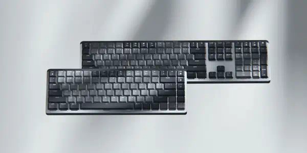 Logitech 920-010757 clavier Bureau RF sans fil + Bluetooth QWERTY US International Graphite, Gris - Clavier - visuel 1