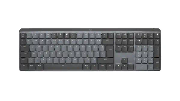 Logitech 920-010757 clavier Bureau RF sans fil + Bluetooth QWERTY US International Graphite, Gris - Clavier - visuel 6