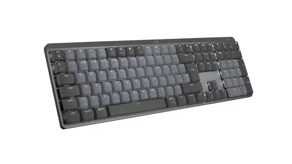 Logitech 920-010757 clavier Bureau RF sans fil + Bluetooth QWERTY US International Graphite, Gris - Clavier - visuel 7