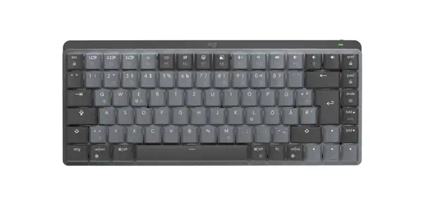 Logitech 920-010771 clavier Bureau RF sans fil + Bluetooth QWERTZ Allemand Graphite - Clavier - visuel 2