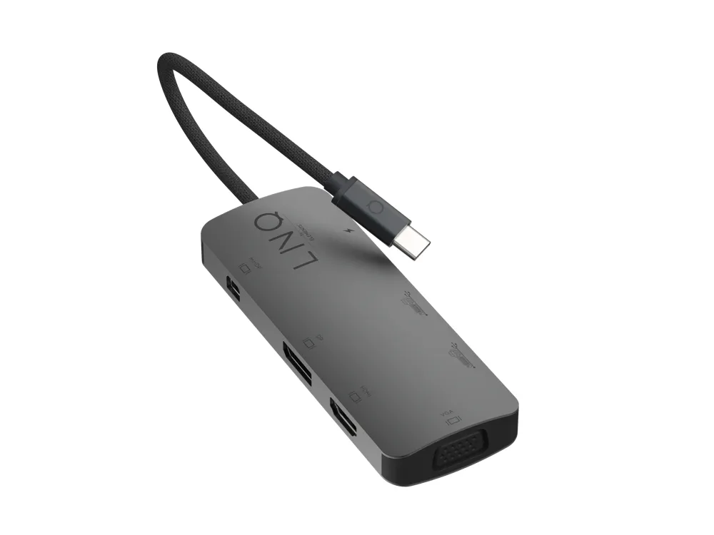 Achat LINQ byELEMENTS 7in1 4K Triple Display HDMI Adapter sur hello RSE - visuel 3