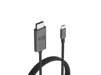 Achat LINQ byELEMENTS 8K/60Hz USB-C to DisplayPort Pro Cable au meilleur prix