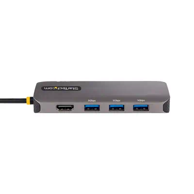 Adaptateur Multiport USB C - Adaptateur USB C vers HDMI 4K 60Hz - Hub USB A 3.2, 5Gbps à 3 ports - 1 - StarTech - Station d'accueil pour portable - visuel 3