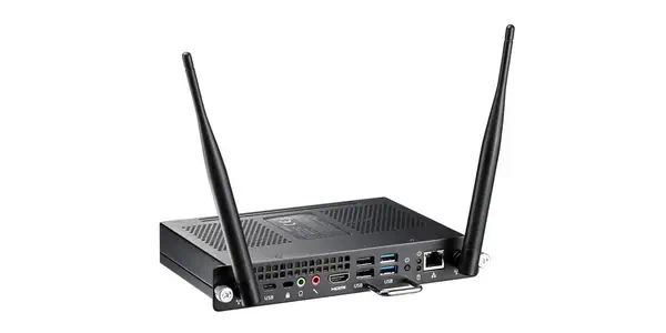 Optoma OPS3-i7-TPM Intel® Core™ i7 i7-10510U 8 Go DDR4-SDRAM 256 Go SSD Mini PC Noir - Accessoire Moniteur - visuel 1