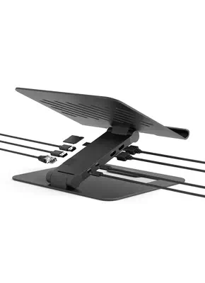 Station d’accueil USB-C 2 en 1 avec support pour ordinateur portable - Port Designs - Station d'accueil pour portable - visuel 6