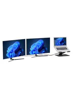 Station d’accueil USB-C 2 en 1 avec support pour ordinateur portable - Port Designs - Station d'accueil pour portable - visuel 9