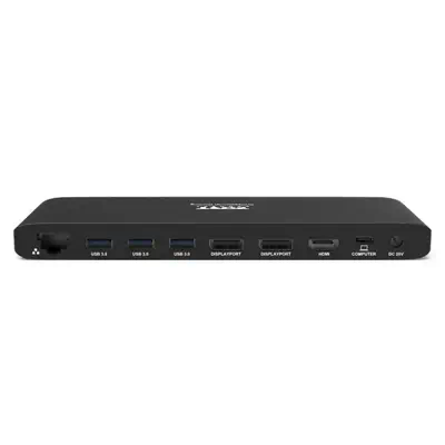Port Designs 901910W-EU station d'accueil Avec fil USB 3.2 Gen 2 (3.1 Gen 2) Type-C Noir - Station d'accueil pour portable - visuel 4