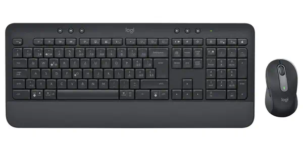 Logitech 920-010993 clavier Souris incluse Bureau Bluetooth QWERTZ Suisse Graphite - visuel 5