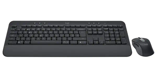 Logitech 920-010993 clavier Souris incluse Bureau Bluetooth QWERTZ Suisse Graphite - visuel 4