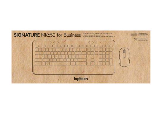 LOGITECH Signature MK650 Combo for Business Logitech - visuel 1 - hello RSE - PRODUCTIVITÉ DOUBLÉE