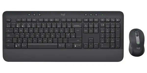 Logitech 920-010999 clavier Souris incluse Bureau Bluetooth QWERTY Anglais britannique Graphite - Pack Clavier, souris - visuel 2