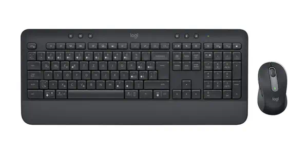 Logitech 920-011006 clavier Souris incluse Bureau Bluetooth QWERTZ Tchèque Graphite - Pack Clavier, souris - visuel 6