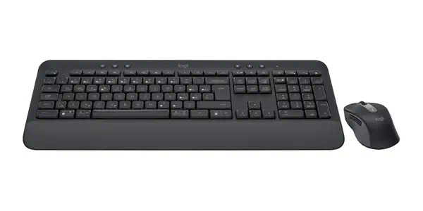 Logitech 920-011006 clavier Souris incluse Bureau Bluetooth QWERTZ Tchèque Graphite - Pack Clavier, souris - visuel 4