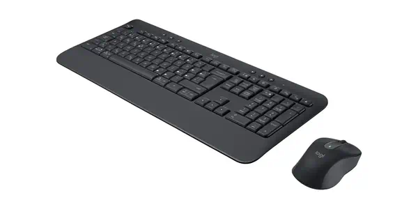 Logitech 920-011006 clavier Souris incluse Bureau Bluetooth QWERTZ Tchèque Graphite - Pack Clavier, souris - visuel 1