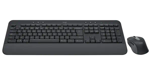 Logitech 920-011004 clavier Souris incluse Bureau Bluetooth QWERTY US International Graphite - Clavier - visuel 5