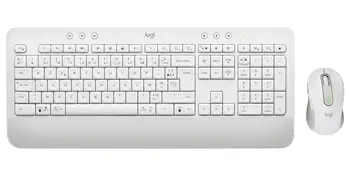 Logitech 920-011023 clavier Souris incluse Bureau Bluetooth AZERTY Français Blanc garantie