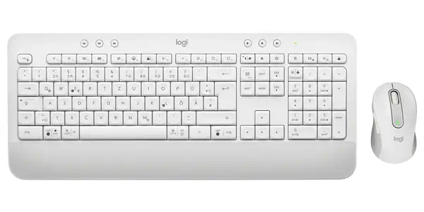 Logitech 920-011022 clavier Souris incluse Bureau Bluetooth QWERTZ Allemand Blanc - visuel 6