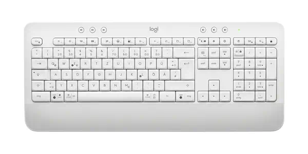 Logitech 920-011022 clavier Souris incluse Bureau Bluetooth QWERTZ Allemand Blanc - visuel 2