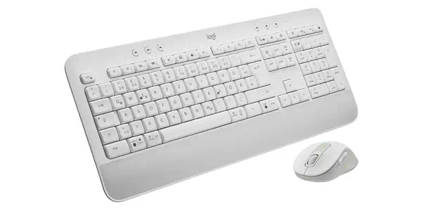 Logitech 920-011022 clavier Souris incluse Bureau Bluetooth QWERTZ Allemand Blanc - visuel 1