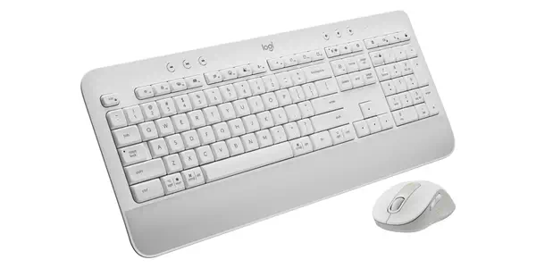 Logitech 920-011032 clavier Souris incluse Bureau Bluetooth QWERTY US International Blanc - visuel 3