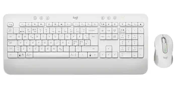Logitech 920-011038 clavier Souris incluse Bureau Bluetooth QWERTY Nordique Blanc livraison gratuite