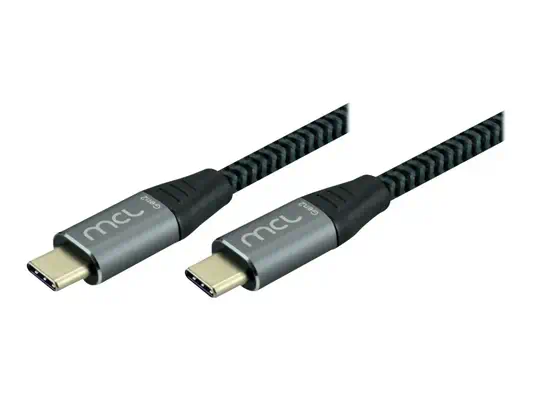 MCL Cable Type C USB 3.2 Male / Male braided Gen 2 10Gb - Câble USB - visuel 1