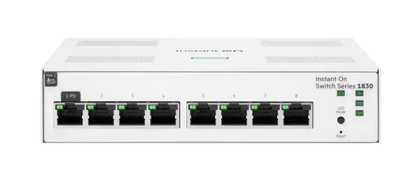 Commutateur Networking Instant On 8p Gigabit 1830 - HP - Switchs et Hubs - visuel 1