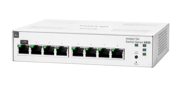 Commutateur Networking Instant On 8p Gigabit 1830 - HP - Switchs et Hubs - visuel 2