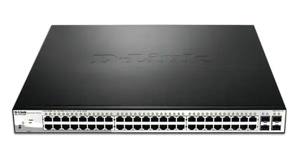 D-Link DGS-1210-52MP Géré L2 Gigabit Ethernet (10/100/1000) Connexion D-Link - visuel 1 - hello RSE - Prise en charge PoE