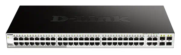 D-Link DGS-1210-48 commutateur réseau Géré L2 Gigabit Ethernet (10/100/1000) 1U Noir - Switchs et Hubs - visuel 1