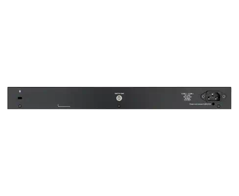 D-Link DGS-1250-28X Géré L3 Gigabit Ethernet (10/100/1000) Noir D-Link - visuel 1 - hello RSE - Une maintenance plus simple, un temps d'arrêt réduit