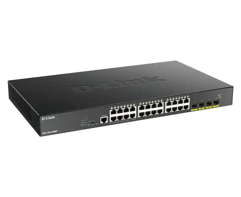 D-Link DGS-1250-28XMP Géré L3 Gigabit Ethernet (10/100/1000) Connexion Ethernet, supportant l'alimen - Switchs et Hubs - visuel 1