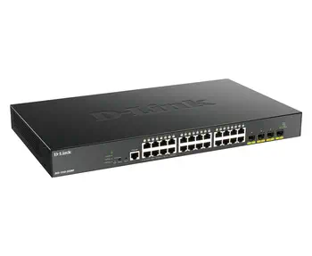 Meilleur prix D-Link DGS-1250-28XMP Géré L3 Gigabit Ethernet (10/100/1000) Connexion Ethernet, supportant l'alimen