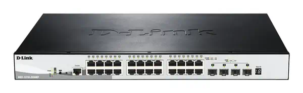 D-Link DGS-1510-28XMP Géré L2/L3 Gigabit Ethernet (10/100/1000) Connexion Ethernet, supportant l'ali - Switchs et Hubs - visuel 1