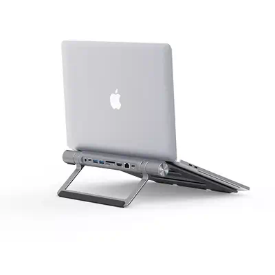 Cooling Pad for notebooks (up-to 15.6”) with USB-C Docking Station (Power Delivery 100 W) - I-Tec - Station d'accueil pour portable - visuel 5
