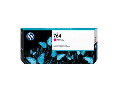 Cartouche d'encre HP 764 magenta - 300 ml - Autres consommables - visuel 1