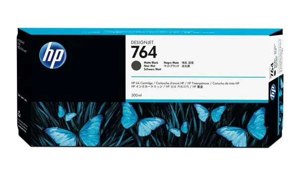 Cartouche d'encre HP 764 noir mate - 300 ml - Cartouches d'encre - visuel 1