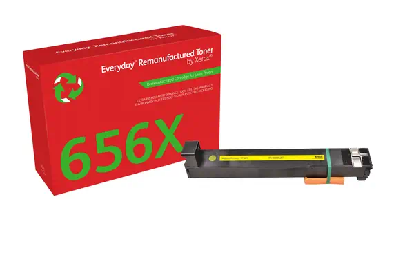 Toner remanufacturé Jaune Everyday™ de Xerox compatible avec Xerox - visuel 1 - hello RSE - Des impressions qui ont du peps. Couleurs éclatantes, noirs profonds, traits nets et textes précis.