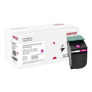 Avantages Xerox Toner Everyday Magenta compatible avec Lexmark C540H2MG; C540H1MG, Grande capacité