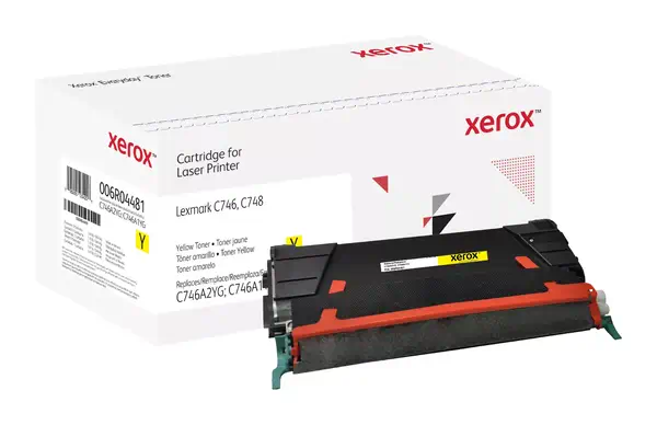 Xerox Toner Everyday Jaune compatible avec Lexmark C746A2YG; C746A1YG, Grande capacité - visuel 1