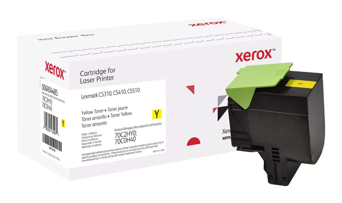Achat Toner Jaune Everyday™ de Xerox compatible avec Lexmark au meilleur prix