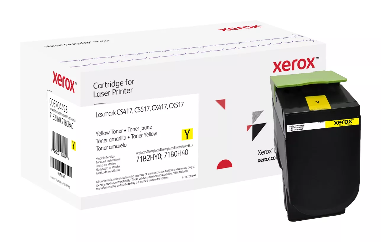Achat Xerox Toner Everyday Jaune compatible avec Lexmark au meilleur prix