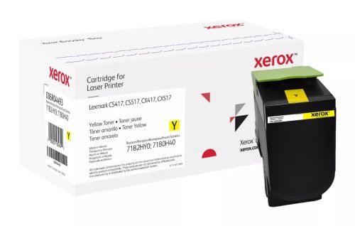 Revendeur officiel Xerox Toner Everyday Jaune compatible avec Lexmark