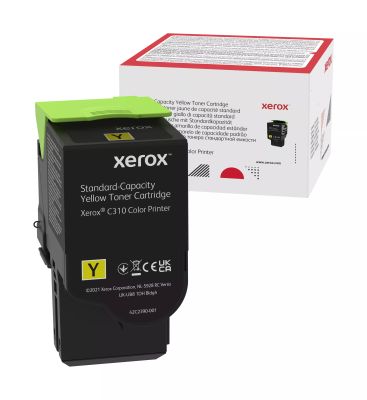 Achat Toner XEROX C310/C315 Yellow Standard Capacity Toner Cartridge 2000 pages sur hello RSE